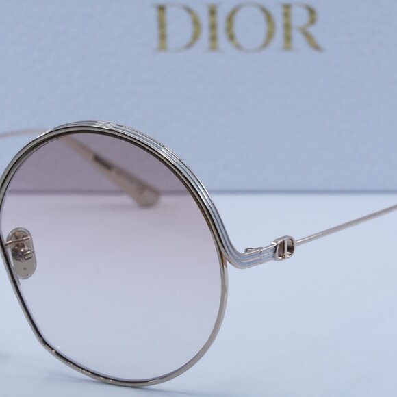 Dior EVERDIOR R1U D0F1 Round Sunglasses – Gold - Picture 4 of 9